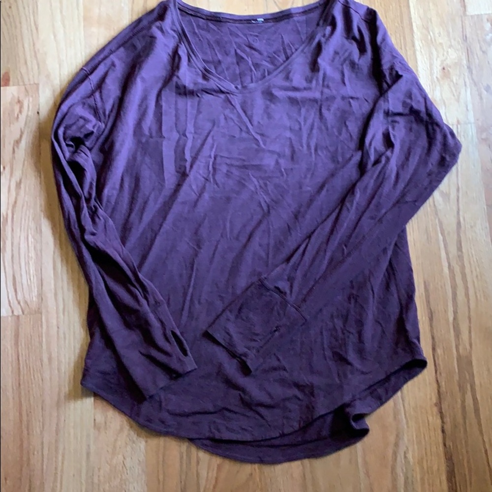 Lululemon long sleeve yoga top